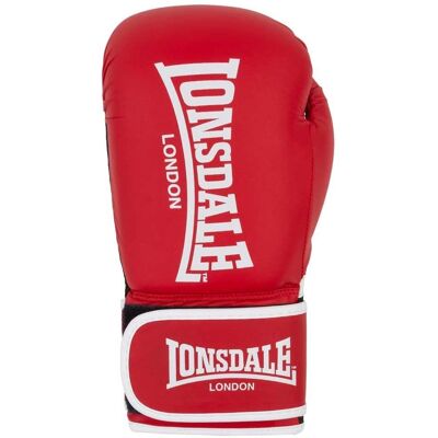 Lonsdale Ashdon Boxhandschuhe - Rot Weiß - Boxhandschuhe Lonsdale Ashdon Boxhandschuhe - Rot Weiß - Boxhandschuhe
