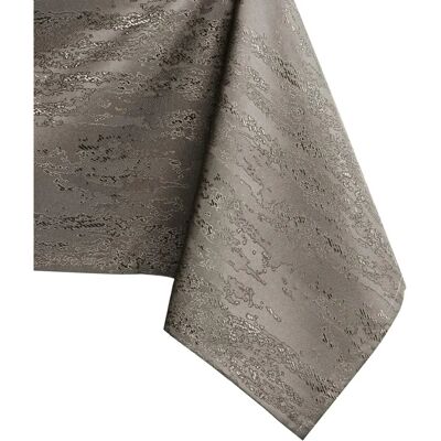 AmeliaHome VESTA Tablecloth 140x200 Cappuccino - Modern Pressed Rectangular AmeliaHome VESTA Tablecloth 140x200 Cappuccino - Modern Pressed Rectangular