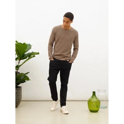 NOWADAYS Nos004 Chicory Coffee Strik - Sweater NOWADAYS Nos004 Chicory Coffee Strik - Sweater