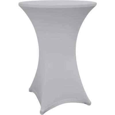 LUMALAND Copertura per Tavolo - Ø 70-75 cm - Silbergrau - Elegante, Resistente all'acqua LUMALAND Copertura per Tavolo - Ø 70-75 cm - Silbergrau - Elegante, Resistente all'acqua