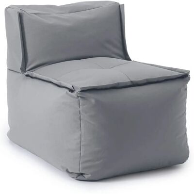 LUMALAND - Sitzsack-Sofa Mittelstück (200 L) - Gris - Bean bag sofa - Publicité LUMALAND - Sitzsack-Sofa Mittelstück (200 L) - Gris - Bean bag sofa - Publicité