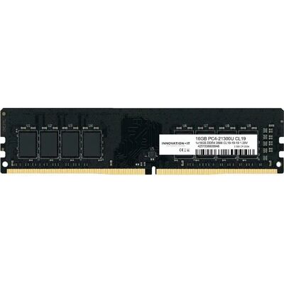 Module mémoire DDR4 16GB 2666 MHz Innovation IT - Mémoire Module mémoire DDR4 16GB 2666 MHz Innovation IT - Mémoire
