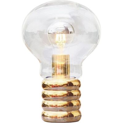 Lampe de table Bulb Brass d'Ingo Maurer - Design classique - Publicité Lampe de table Bulb Brass d'Ingo Maurer - Design classique - Publicité