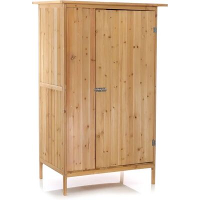 Abri de jardin Wiltec 1 porte Rangement outils et jouets - Publicité Abri de jardin Wiltec 1 porte Rangement outils et jouets - Publicité