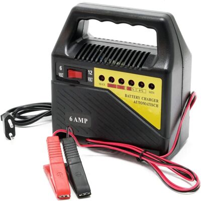 XPOTOOL 6A Autobatterieladegerät - Für 6V/12V Batterien XPOTOOL 6A Autobatterieladegerät - Für 6V/12V Batterien