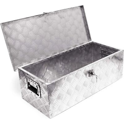 Wiltec Aluminium Werkzeugkiste 76x32x24,5cm - Werkzeugkiste Wiltec Aluminium Werkzeugkiste 76x32x24,5cm - Werkzeugkiste