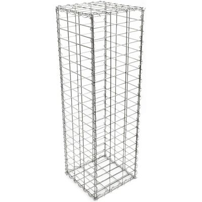 Wiltec Modèle 100x30x30 cm Gabion Galvanisé - Murs de Soutènement - Publicité Wiltec Modèle 100x30x30 cm Gabion Galvanisé - Murs de Soutènement - Publicité