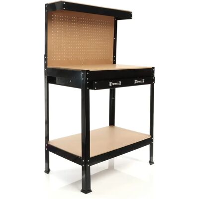 Wiltec Modello 800x500x1400mm Banco da lavoro con pannello strumenti - Banco Wiltec Modello 800x500x1400mm Banco da lavoro con pannello strumenti - Banco