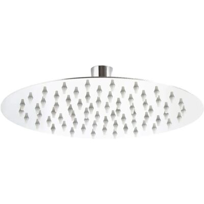 Wiltec - Tête de douche ronde 30cm Effet pluie Acier inoxydable - Publicité Wiltec - Tête de douche ronde 30cm Effet pluie Acier inoxydable - Publicité