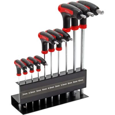 XPOTOOL Set chiavi a brugola a T 11 pezzi XPOTOOL Set chiavi a brugola a T 11 pezzi
