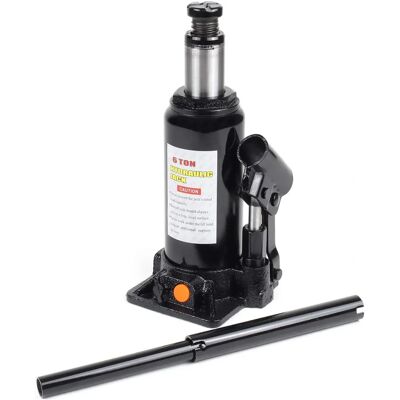 Crick idraulico a bottiglia WILTEC 6T 197-382mm - Elevatore Crick idraulico a bottiglia WILTEC 6T 197-382mm - Elevatore