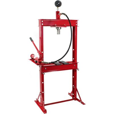 Wiltec 20T Pressa idraulica da officina - Pressa da officina per cuscinetti e assi Wiltec 20T Pressa idraulica da officina - Pressa da officina per cuscinetti e assi