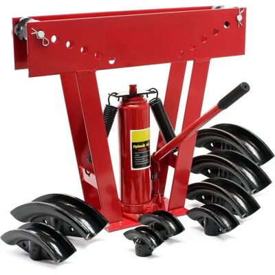 XPOTOOL Piegatubi idraulico - 16T, 8 matrici, 90° - Tipo di tubo XPOTOOL Piegatubi idraulico - 16T, 8 matrici, 90° - Tipo di tubo