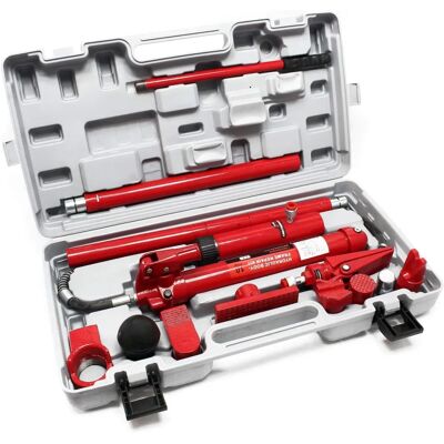 XPOTOOL Kit di riparazione carrozzeria auto da 10 t - Set idraulico XPOTOOL Kit di riparazione carrozzeria auto da 10 t - Set idraulico