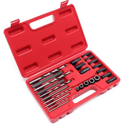 Wiltec Schraubenausdreher Set - 25-tlg Damaged Screw Extractors Wiltec Schraubenausdreher Set - 25-tlg Damaged Screw Extractors