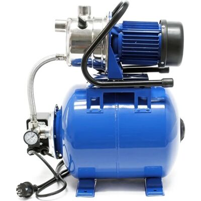 WILTEC - Grupo de presión 1200W 3400l/h 19L - Bomba de agua WILTEC - Grupo de presión 1200W 3400l/h 19L - Bomba de agua