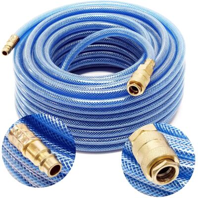 XPOTOOL 20m PVC Druckluftschlauch - Stabil, Ölresistent XPOTOOL 20m PVC Druckluftschlauch - Stabil, Ölresistent