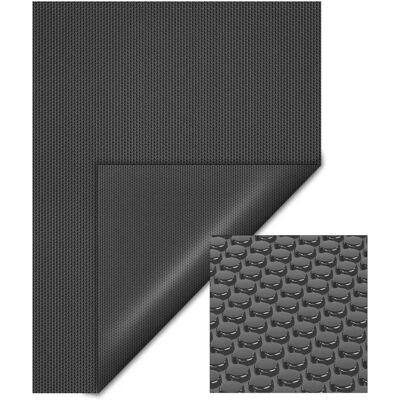 Xpotool Schwarze Rechteckige Poolabdeckung 5x8m Solarblasefolie Xpotool Schwarze Rechteckige Poolabdeckung 5x8m Solarblasefolie