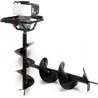 Xpotool - Juego de taladro de tierra - 52cm³ 1,4kW, 2 barrenas Xpotool - Juego de taladro de tierra - 52cm³ 1,4kW, 2 barrenas