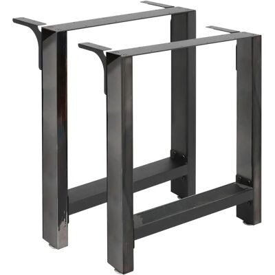 Wiltec Telaio tavolo in acciaio 60x72 cm - Stabile, Verniciato a polvere Wiltec Telaio tavolo in acciaio 60x72 cm - Stabile, Verniciato a polvere