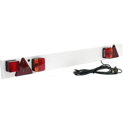 Wiltec Modello - Barra luci rimorchio - 137cm, 7 poli, 12V, Funzioni multiple Wiltec Modello - Barra luci rimorchio - 137cm, 7 poli, 12V, Funzioni multiple