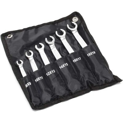 Wiltec Modello 8-19 mm Set di chiavi per tubi dei freni Wiltec Modello 8-19 mm Set di chiavi per tubi dei freni