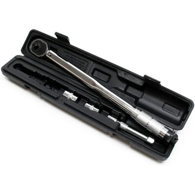 Wiltec Modello 28-210 Nm Chiave dinamometrica regolabile in acciaio al carbonio - 17/19mm Wiltec Modello 28-210 Nm Chiave dinamometrica regolabile in acciaio al carbonio - 17/19mm