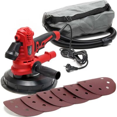 Wiltec 900W Levigatrice per muri - Aspirazione, 5 Velocità Wiltec 900W Levigatrice per muri - Aspirazione, 5 Velocità