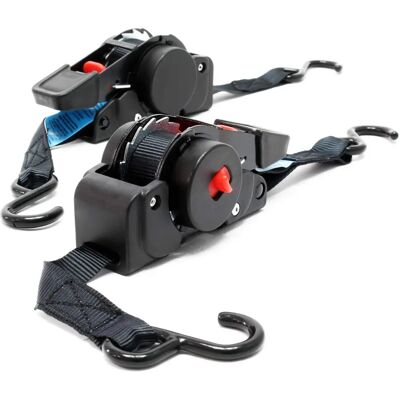 Wiltec - Cinghie di fissaggio automatiche - 2 pezzi Wiltec - Cinghie di fissaggio automatiche - 2 pezzi
