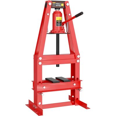 Pressa idraulica Wiltec 6T - Struttura a cavalletto in metallo Pressa idraulica Wiltec 6T - Struttura a cavalletto in metallo