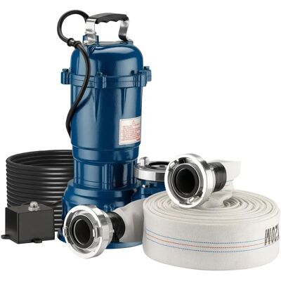 Wiltec Pompa acque luride 10.000 l/h - Blu Wiltec Pompa acque luride 10.000 l/h - Blu