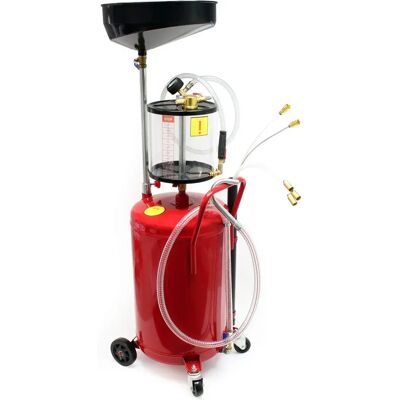 Wiltec - Extracteur d'huile 80L - Outil mobile pour garage - Publicité Wiltec - Extracteur d'huile 80L - Outil mobile pour garage - Publicité
