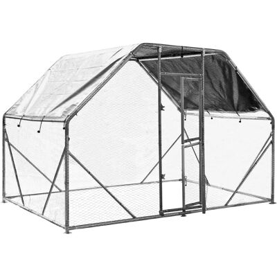 Wiltec - Recinto per Animali 2x3x2m con Tetto Wiltec - Recinto per Animali 2x3x2m con Tetto