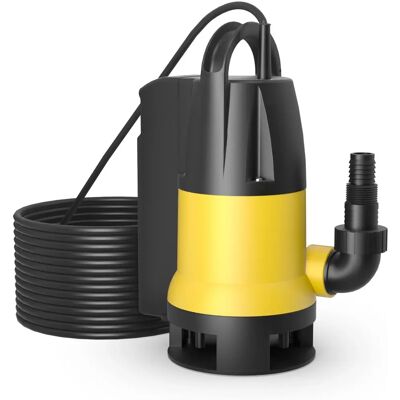 Wiltec Pompa per Acque Reflue - 8000l/h, 400W, 5m Max Prevalenza Wiltec Pompa per Acque Reflue - 8000l/h, 400W, 5m Max Prevalenza
