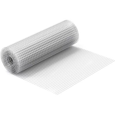 Wiltec Modello Rete Quadrata 25x25mm - Rete per Polli & Giardino Wiltec Modello Rete Quadrata 25x25mm - Rete per Polli & Giardino