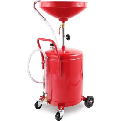 Wiltec Modello Raccoglitore Olio Regolabile - 80L, 122-168cm, 4 Ruote Wiltec Modello Raccoglitore Olio Regolabile - 80L, 122-168cm, 4 Ruote