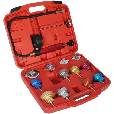 Wiltec WILTEC 14-tlg. Kühlsystemtester - Kühlmittelwechsel & Lecksuche Wiltec WILTEC 14-tlg. Kühlsystemtester - Kühlmittelwechsel & Lecksuche