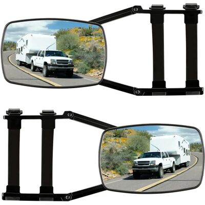 Wiltec Miroirs pour caravane 2 pcs Réglables Pliables - Publicité Wiltec Miroirs pour caravane 2 pcs Réglables Pliables - Publicité
