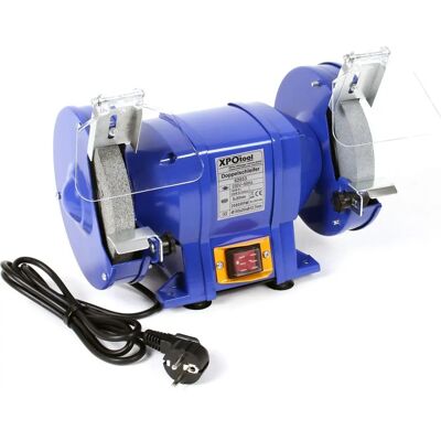 Wiltec Smerigliatrice Doppia - 250W, Ø150mm, Lavorazione Metalli Wiltec Smerigliatrice Doppia - 250W, Ø150mm, Lavorazione Metalli