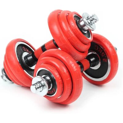 Ensemble de poids Luxtri de 20 kg avec barre d’extension - Force & Fitness - Publicité Ensemble de poids Luxtri de 20 kg avec barre d’extension - Force & Fitness - Publicité