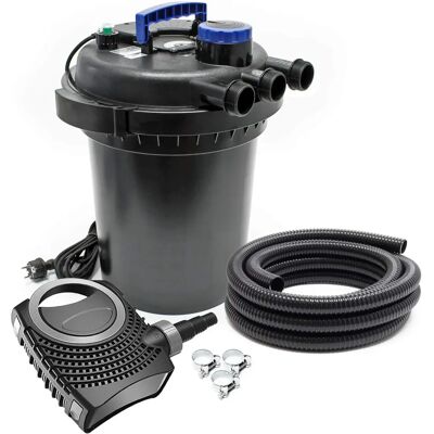 SunSun CPF-250 Juego de filtro para estanque - Compacto, 10,000L, UV, 3600l/h SunSun CPF-250 Juego de filtro para estanque - Compacto, 10,000L, UV, 3600l/h