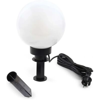 Wiltec Sfera luminosa da giardino Ø20cm con picchetto - Luce da giardino Wiltec Sfera luminosa da giardino Ø20cm con picchetto - Luce da giardino