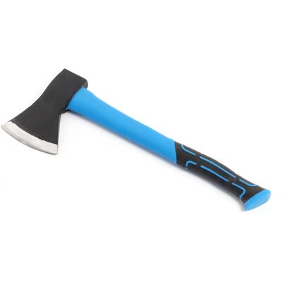 Accetta da spacco WILTEC - Lama in acciaio al carbonio - Manico in fibra di vetro 450mm - 1000g Accetta da spacco WILTEC - Lama in acciaio al carbonio - Manico in fibra di vetro 450mm - 1000g