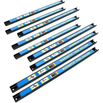 Wiltec Magnetleisten - 9x46cm Set für Garage & Werkstatt Wiltec Magnetleisten - 9x46cm Set für Garage & Werkstatt