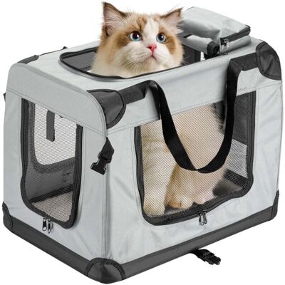 Fudajo Transportbox - Faltbar, Atmungsaktiv, 60x42x44cm Fudajo Transportbox - Faltbar, Atmungsaktiv, 60x42x44cm