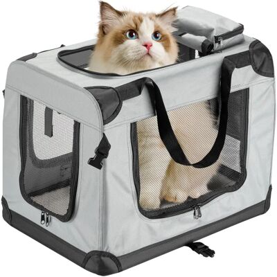 Fudajo Transportbox - Faltbar, Atmungsaktiv, 60x42x44cm Fudajo Transportbox - Faltbar, Atmungsaktiv, 60x42x44cm