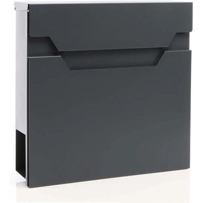 Xpotool Buzón de pared V61 con soporte para periódicos - Buzón de pared Xpotool Buzón de pared V61 con soporte para periódicos - Buzón de pared