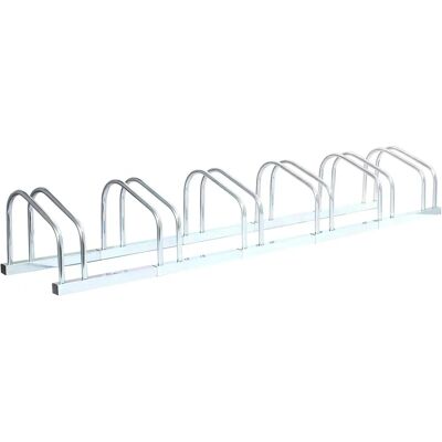 Toboli Fahrradständer für 6 Fahrräder - Innen/Außen verzinkter Stahl Toboli Fahrradständer für 6 Fahrräder - Innen/Außen verzinkter Stahl