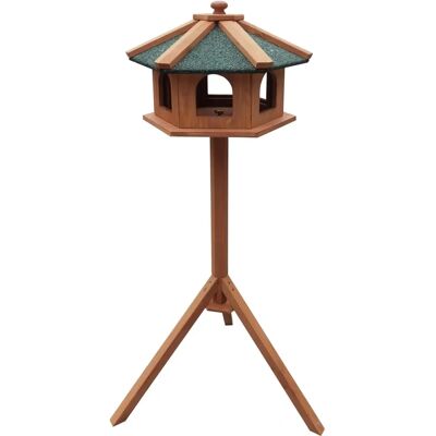 Mangime per uccelli Toboli con supporto 115cm in legno resistente alle intemperie Mangime per uccelli Toboli con supporto 115cm in legno resistente alle intemperie