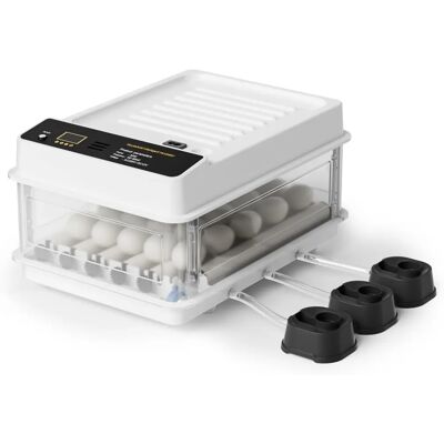 Fudajo Automatischer Brutkasten - 24 Eier, Temperatur & Luftfeuchtigkeit Fudajo Automatischer Brutkasten - 24 Eier, Temperatur & Luftfeuchtigkeit